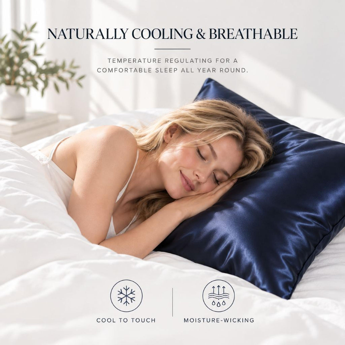 Mulberry Silk Pillowcase with Hidden Zipper Closure-Pillowcases-Glompi-Glompi