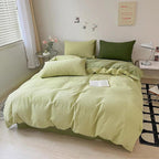 Pure Cotton Waffle Duvet Cover - Soft, Breathable, Skin-Friendly Queen Size