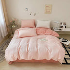 Pure Cotton Waffle Duvet Cover - Soft, Breathable, Skin-Friendly Queen Size