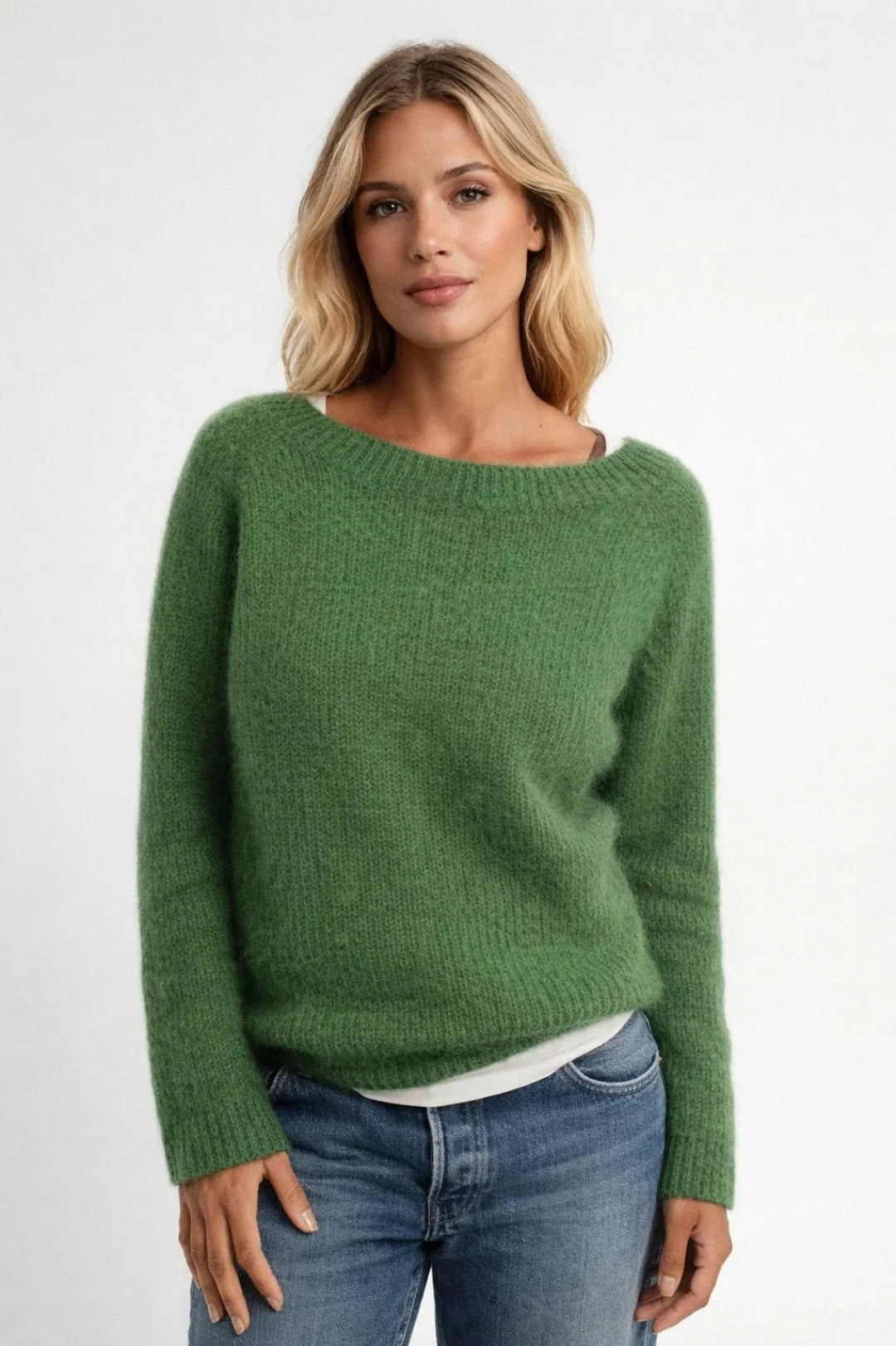 Soft Knit Women's Sweater in Multiple Colors for Everyday Wear 1