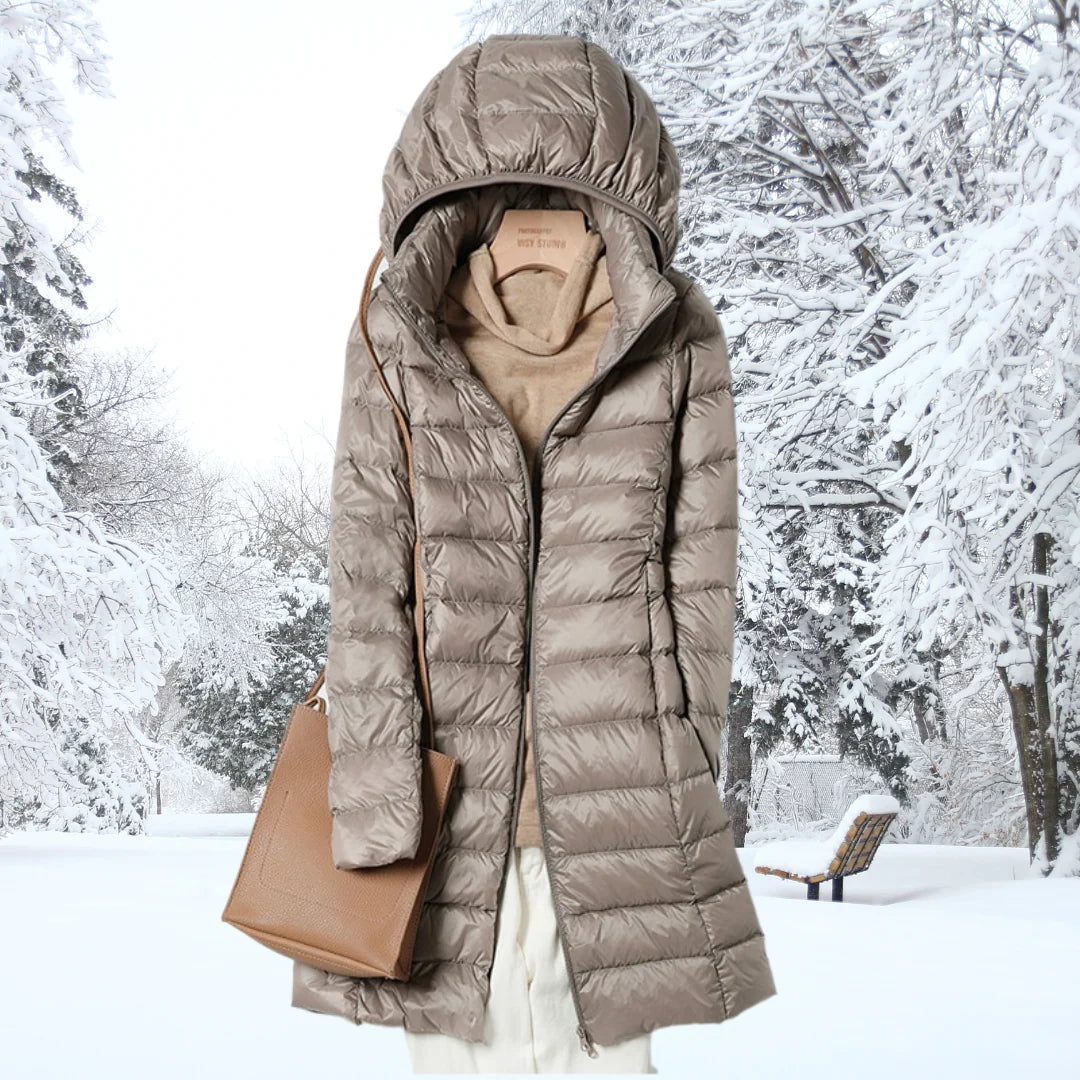 Stylish Ultralight Down Puffer Jacket for Women 0