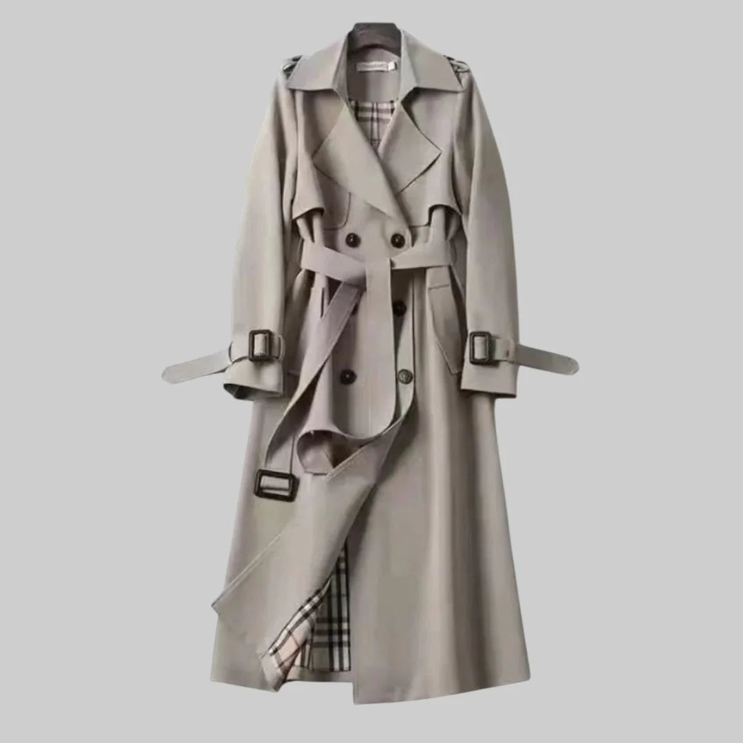 Timeless Tailored Women's Trench Coat for All Occasions 4