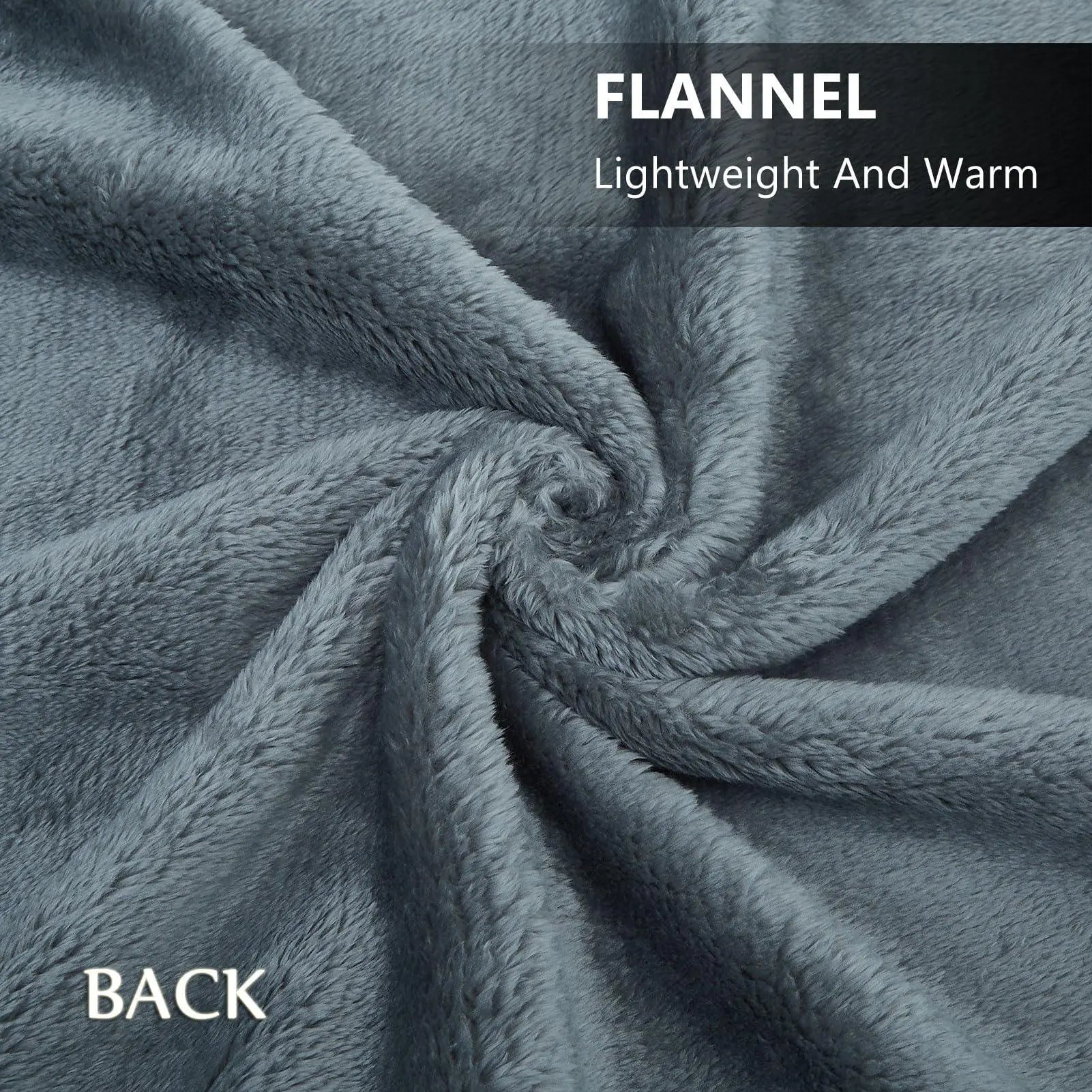 Wearable Blanket with Snap-Button Design for Adults