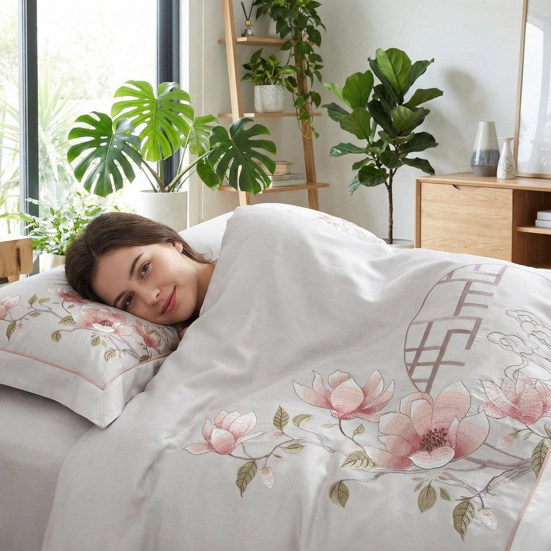 Adriano | Elegant Embroidered Bedding Set