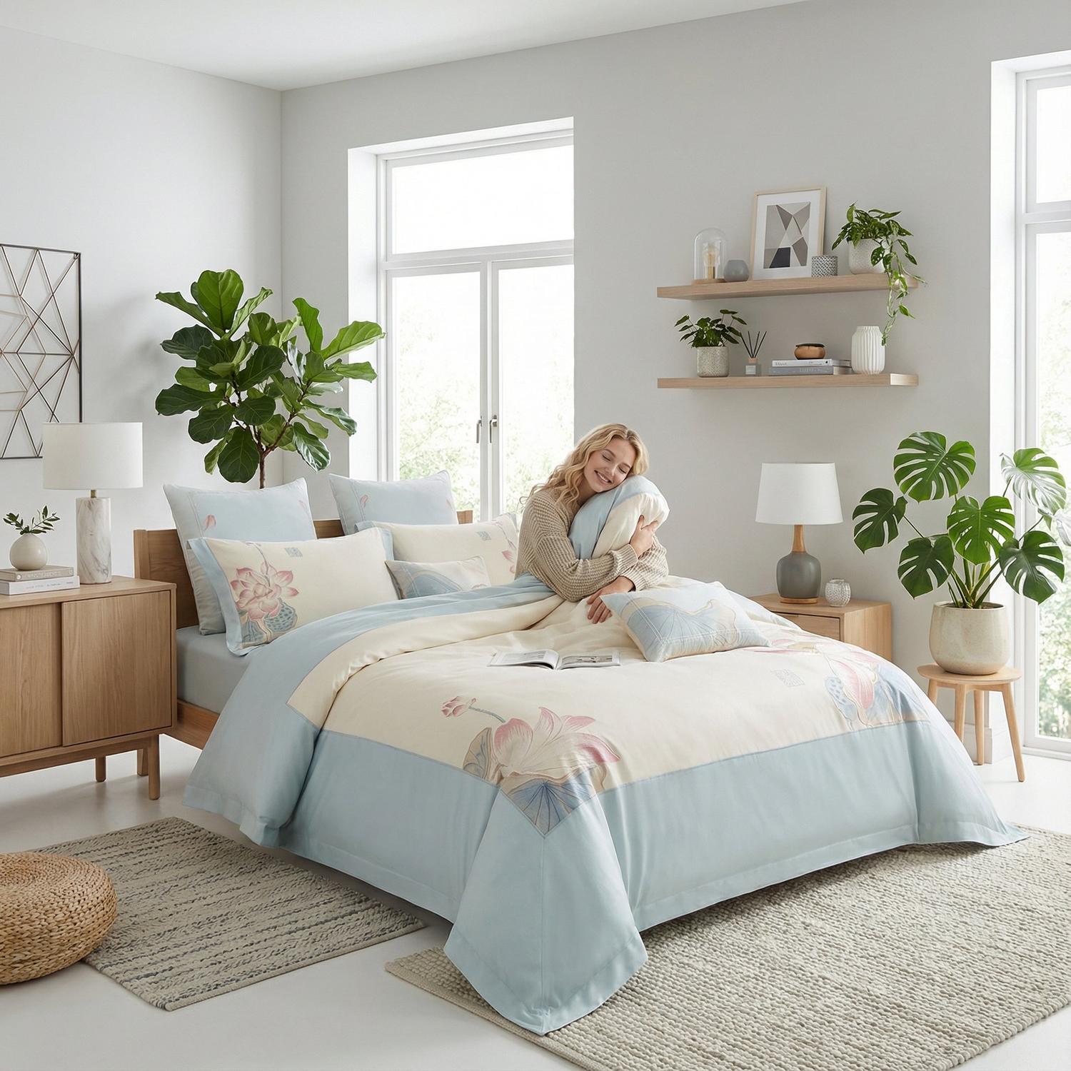 Adriano | Elegant Embroidered Bedding Set