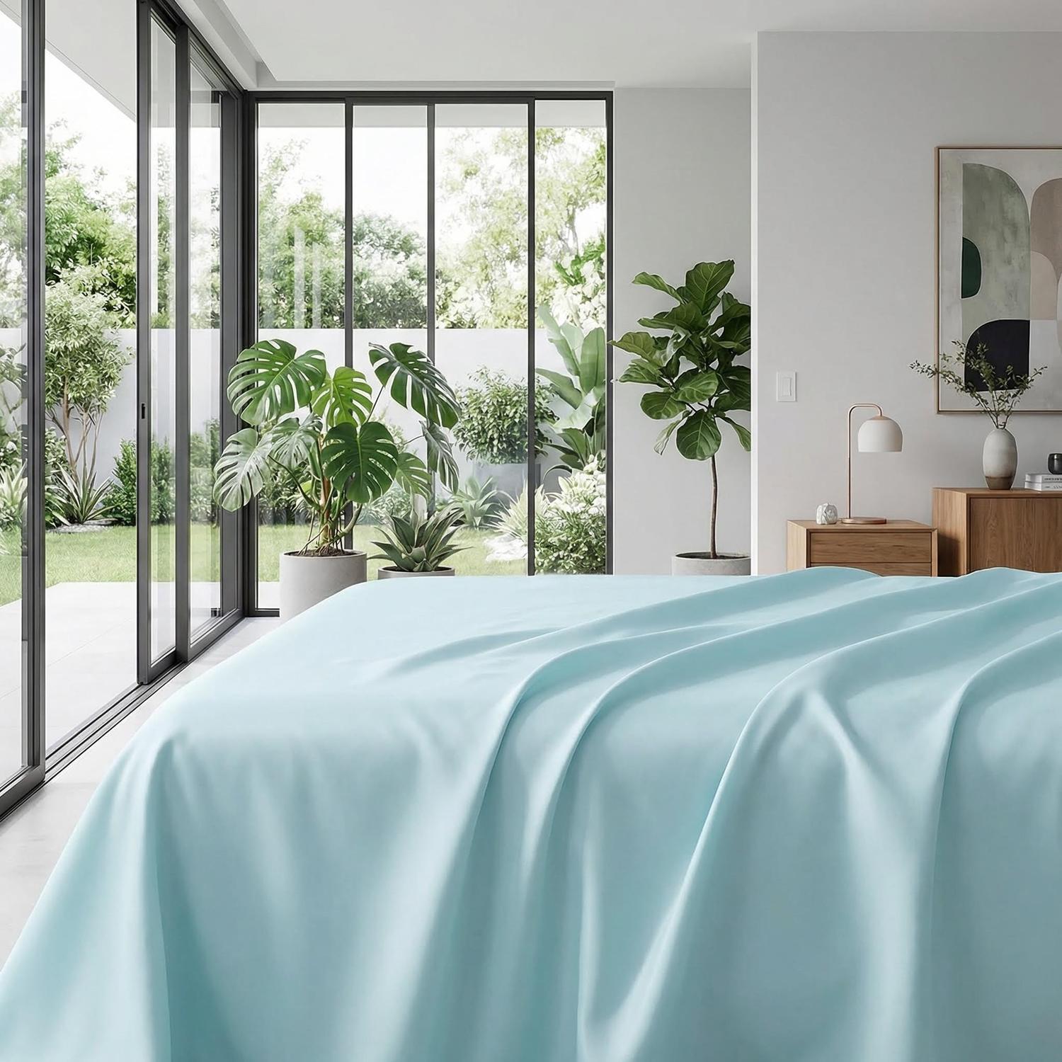 Cooling Blanket - Lightweight Ice Silk for Warm Nights