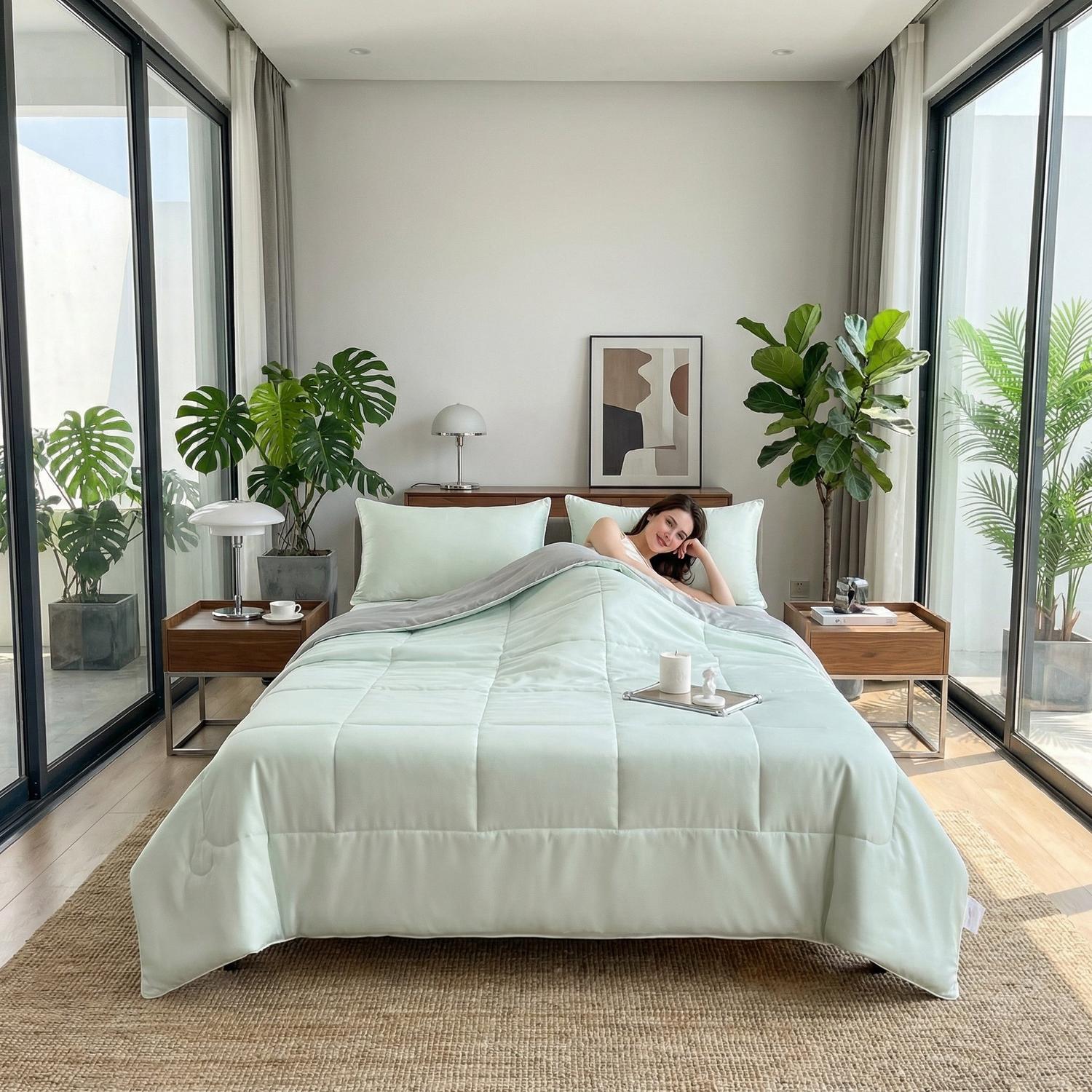 Cooling Comforter Blanket