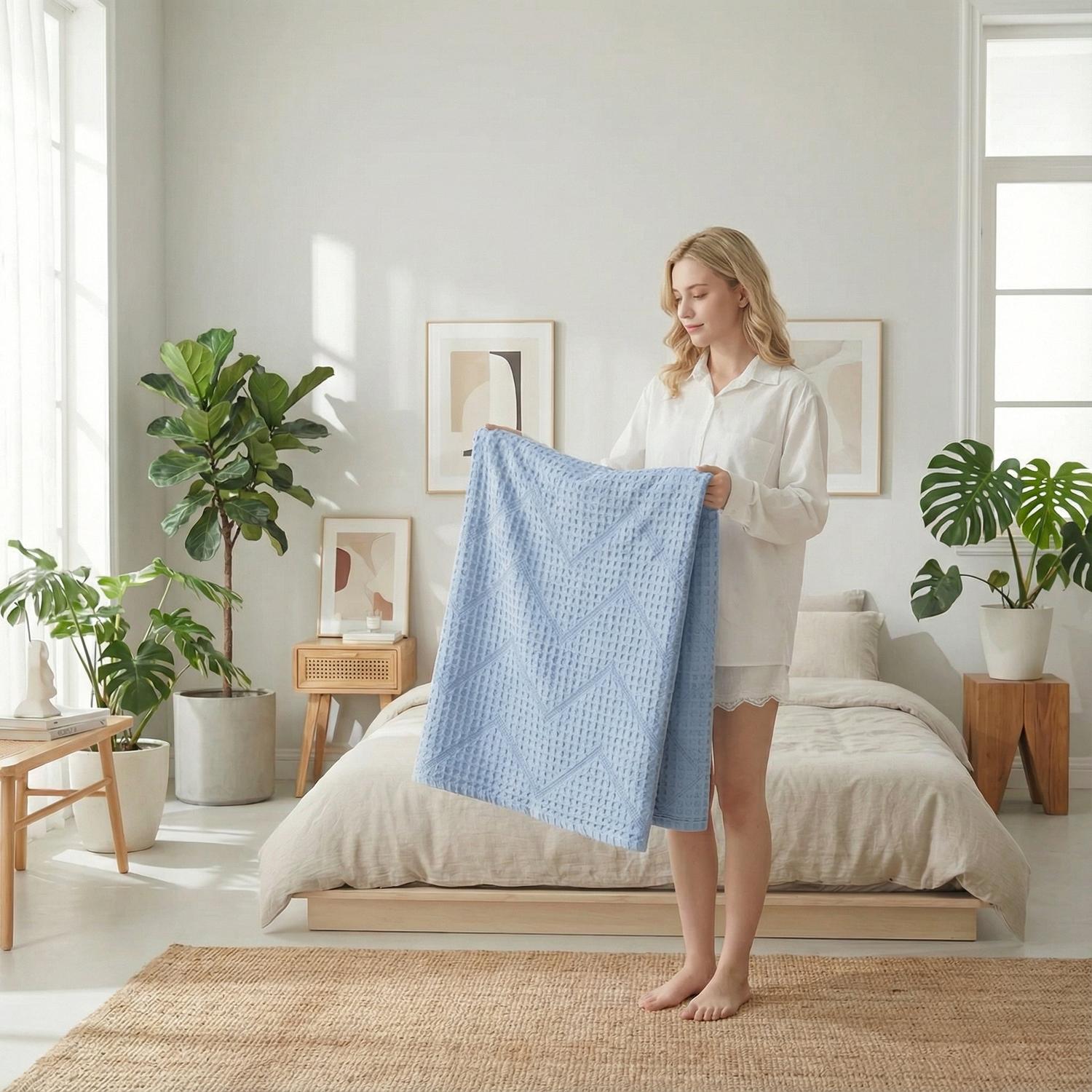 Cotton Jacquard Towel Quilt