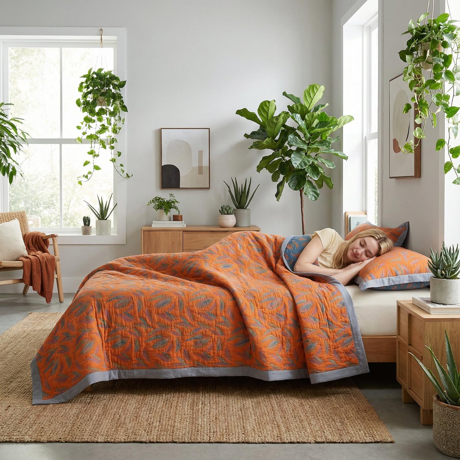 Cotton Three-Layer Gauze Blanket