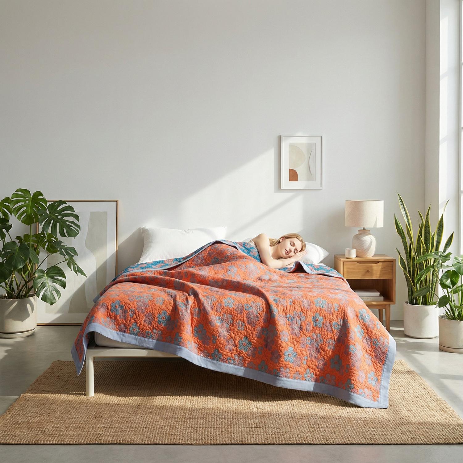 Cotton Three-Layer Gauze Blanket