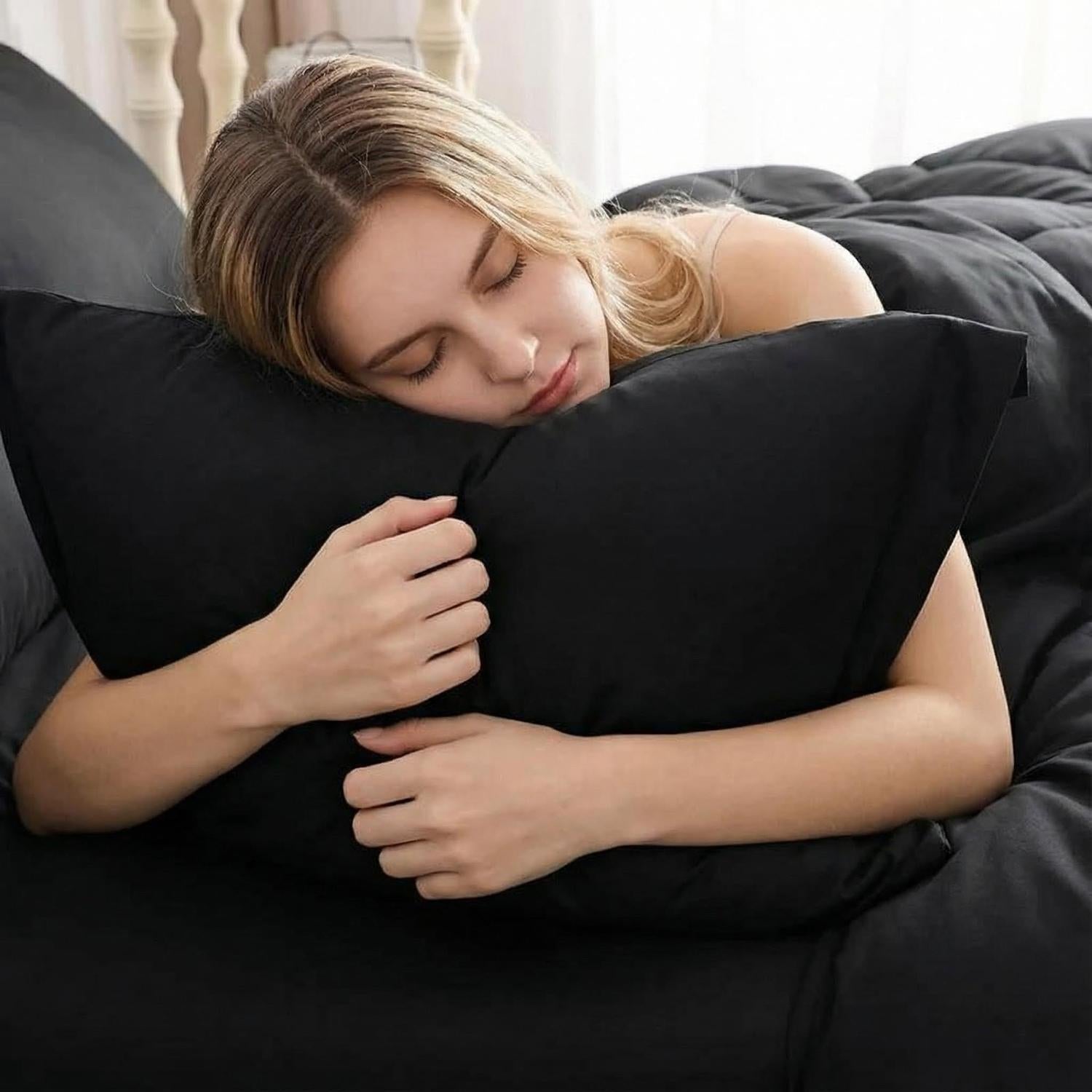 Diamond Grid Quilt - Double Thick Comforter for Home and Hotel