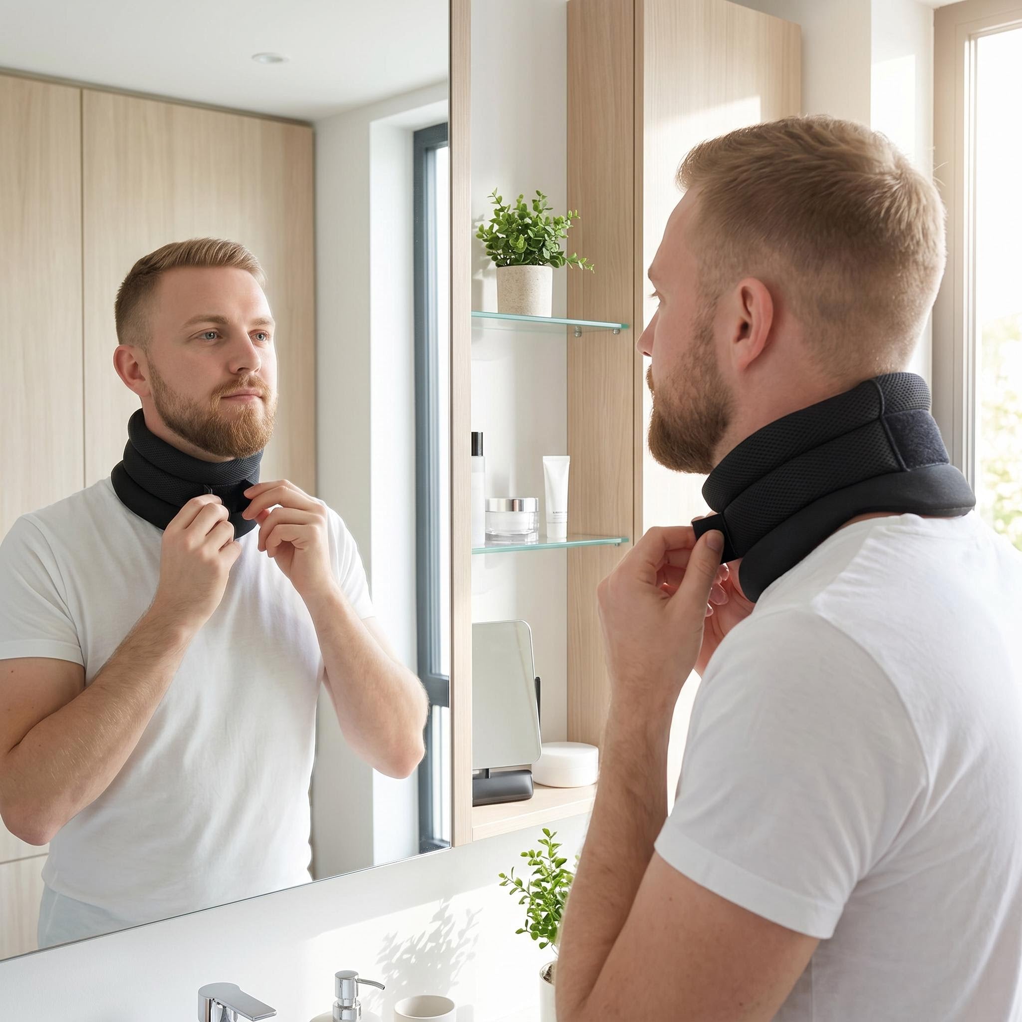 Adjustable Neck Support Pillow for Comfortable Sleep