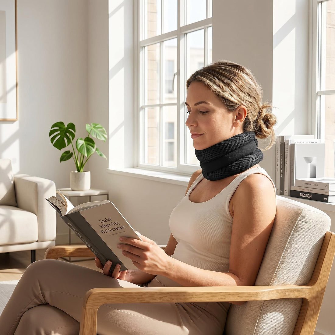 Adjustable Neck Support Pillow for Comfortable Sleep