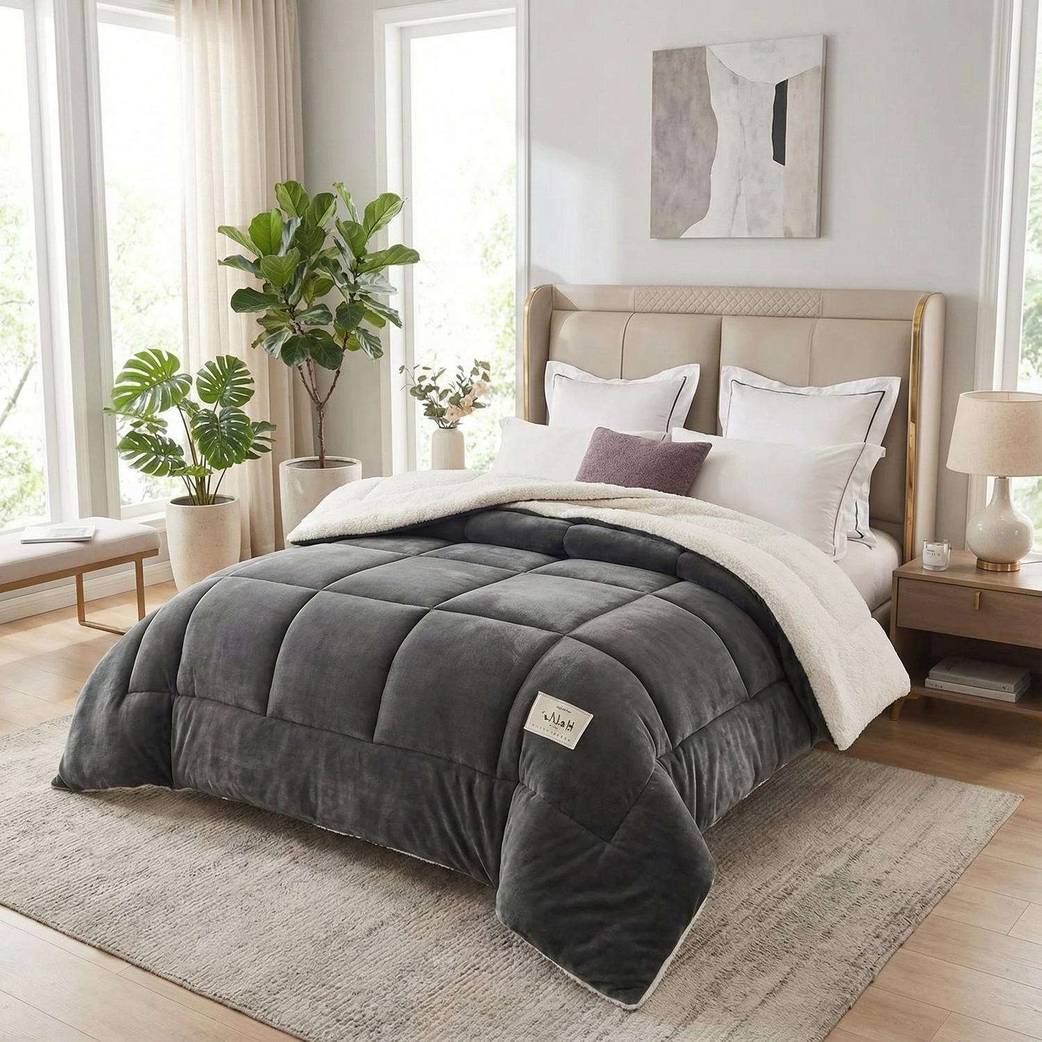 Lamb Wool Thickened Quilt