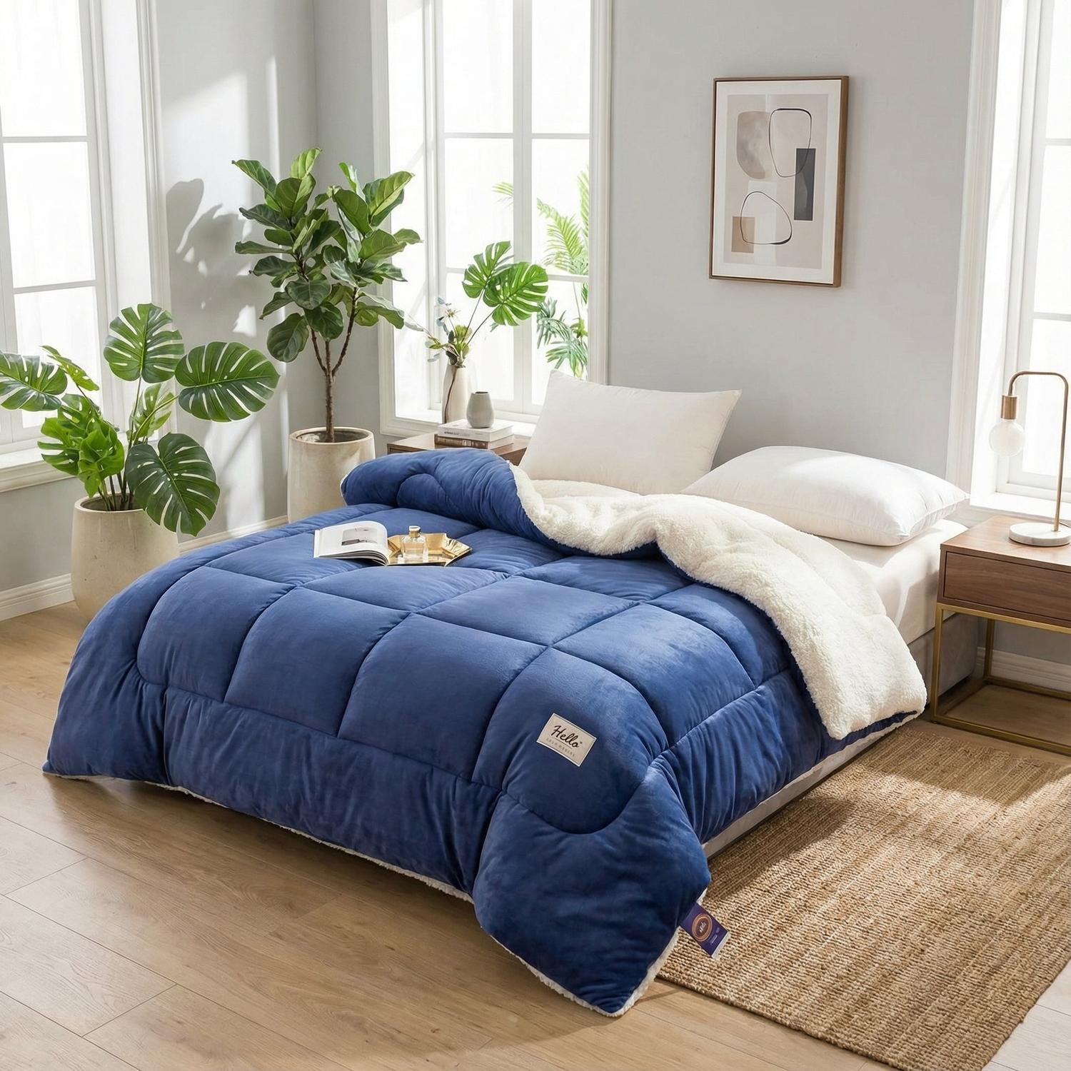 Lamb Wool Thickened Quilt