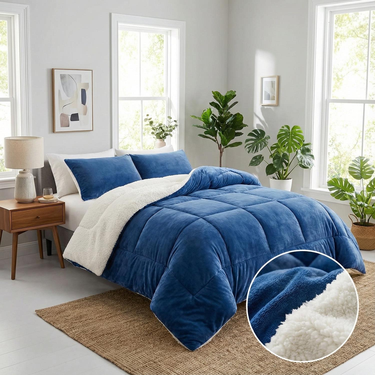 Lamb Wool Thickened Quilt