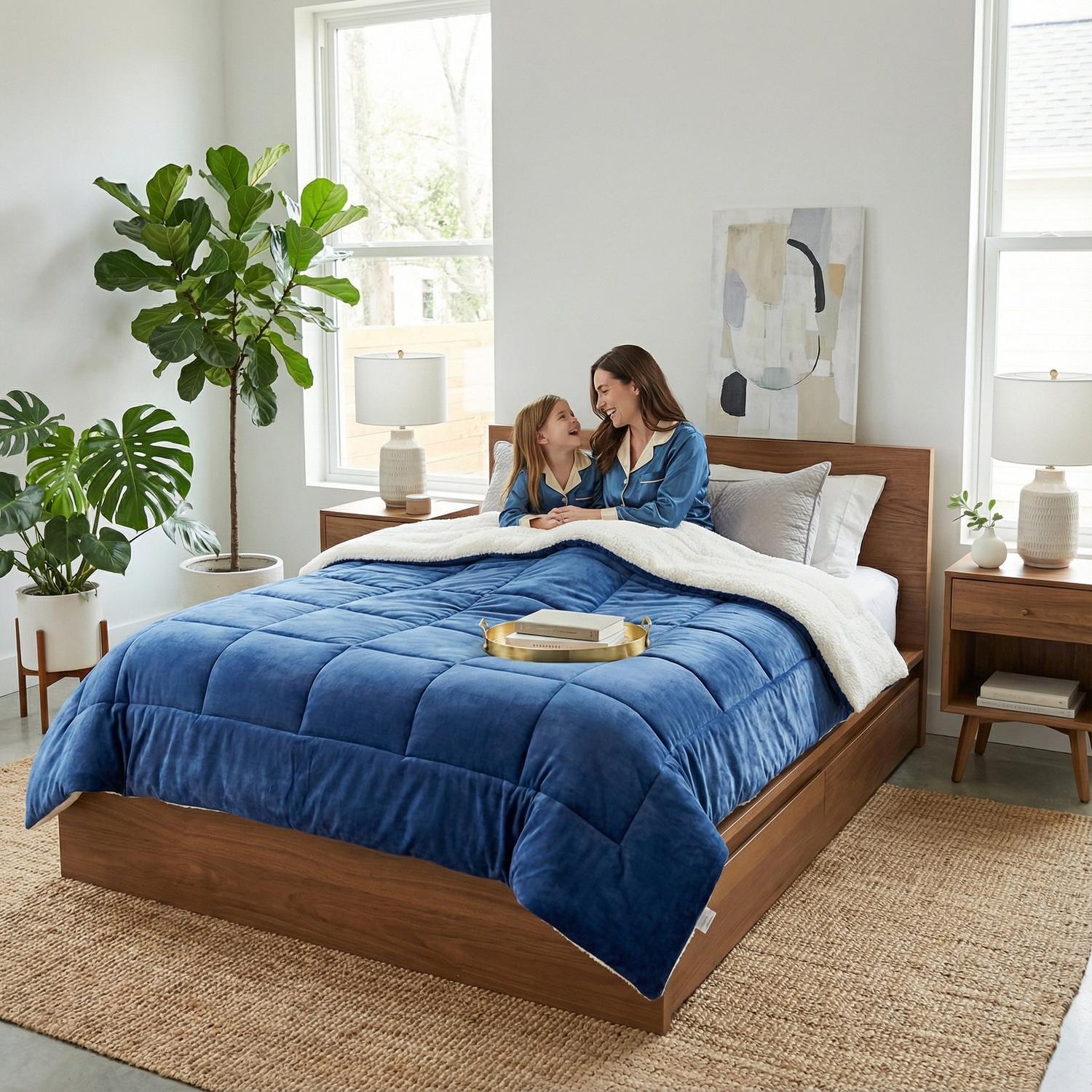 Lamb Wool Thickened Quilt