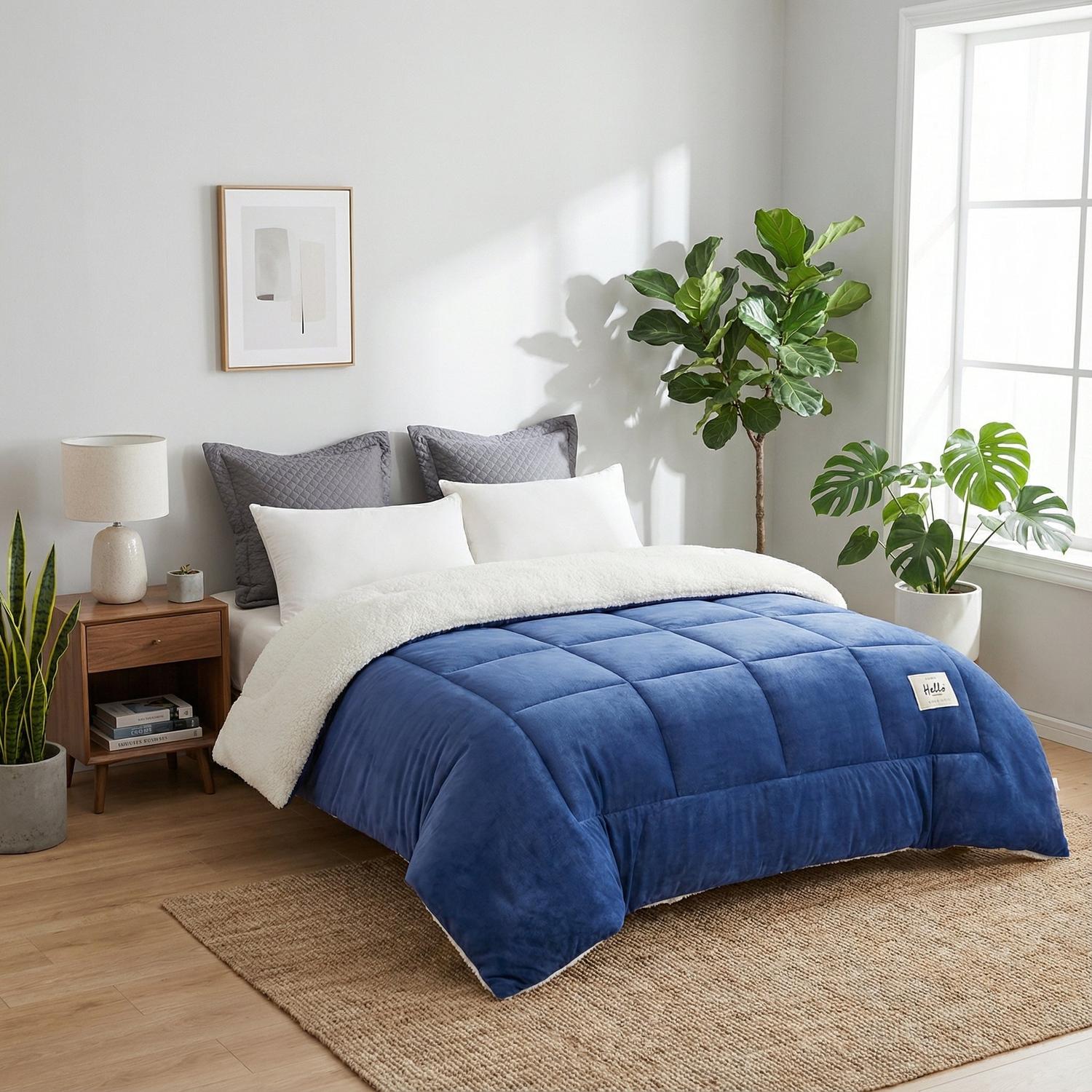 Lamb Wool Thickened Quilt