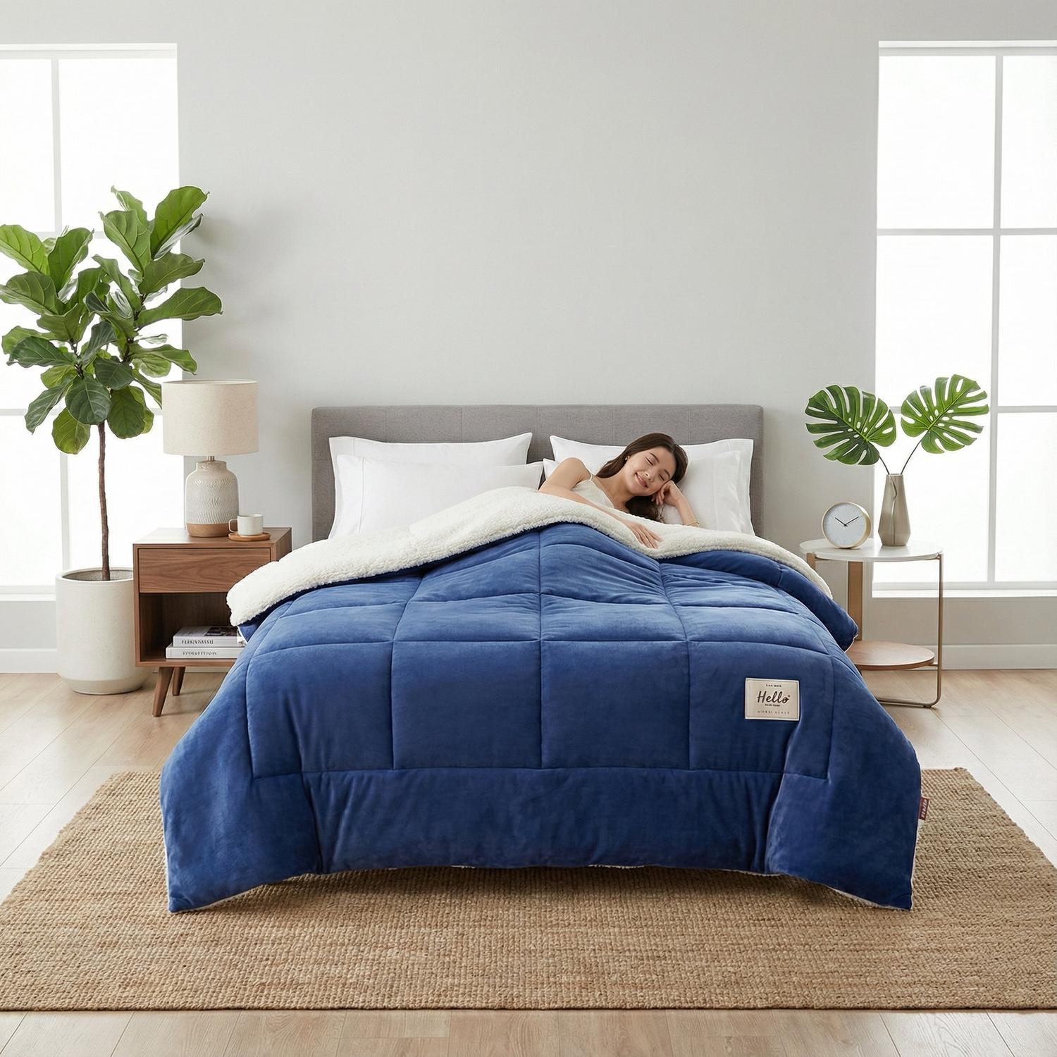 Lamb Wool Thickened Quilt