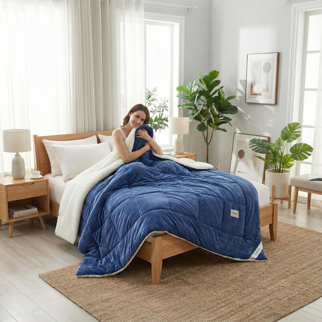 Lamb Wool Thickened Quilt