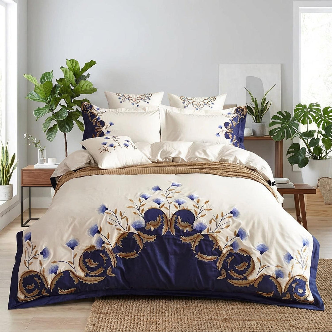 Mason | Luxurious Woven Bedding Set