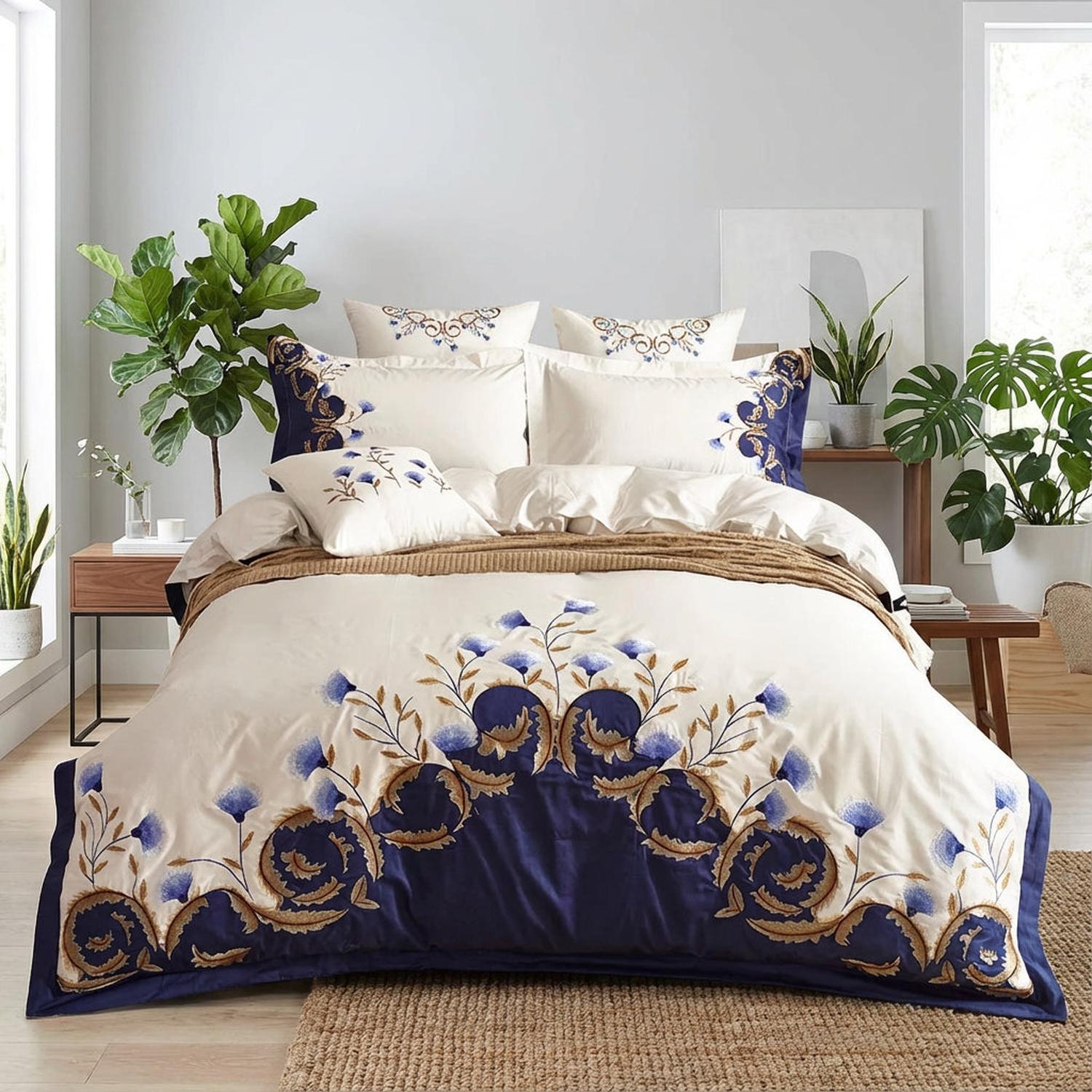 Mason | Luxurious Woven Bedding Set