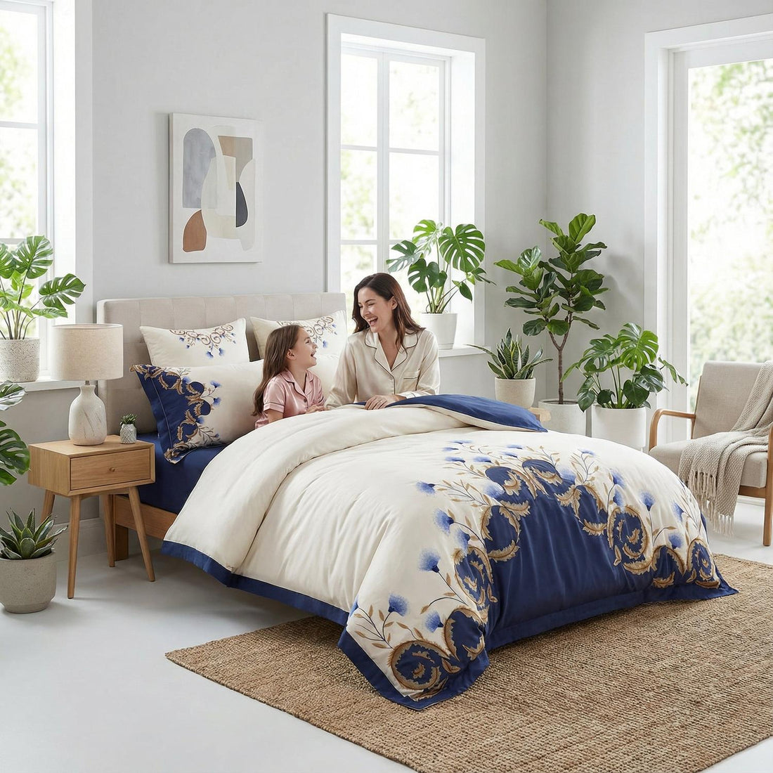 Mason | Luxurious Woven Bedding Set