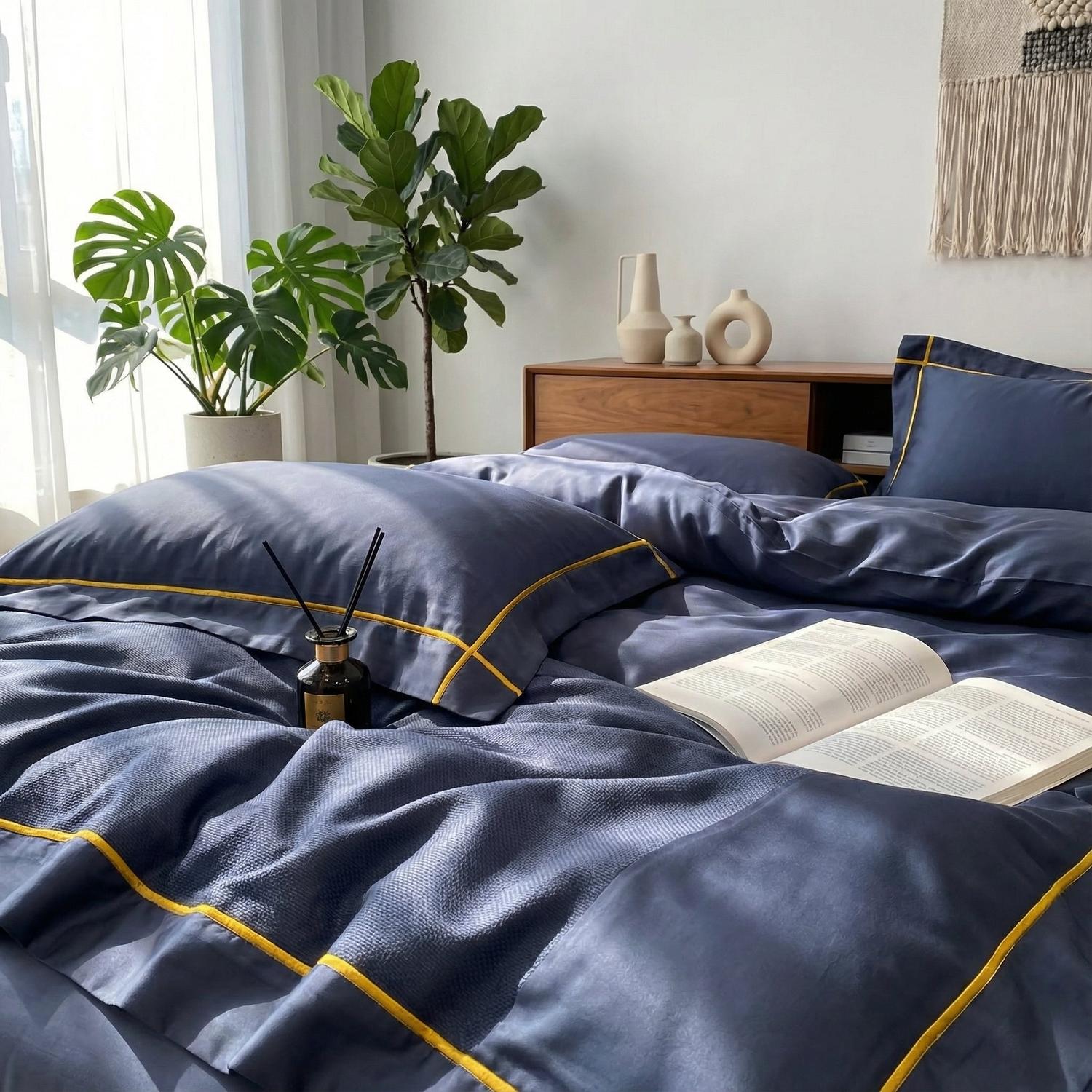 Night In Paris Bedding Set-Duvet Cover Set-Glompi-Glompi
