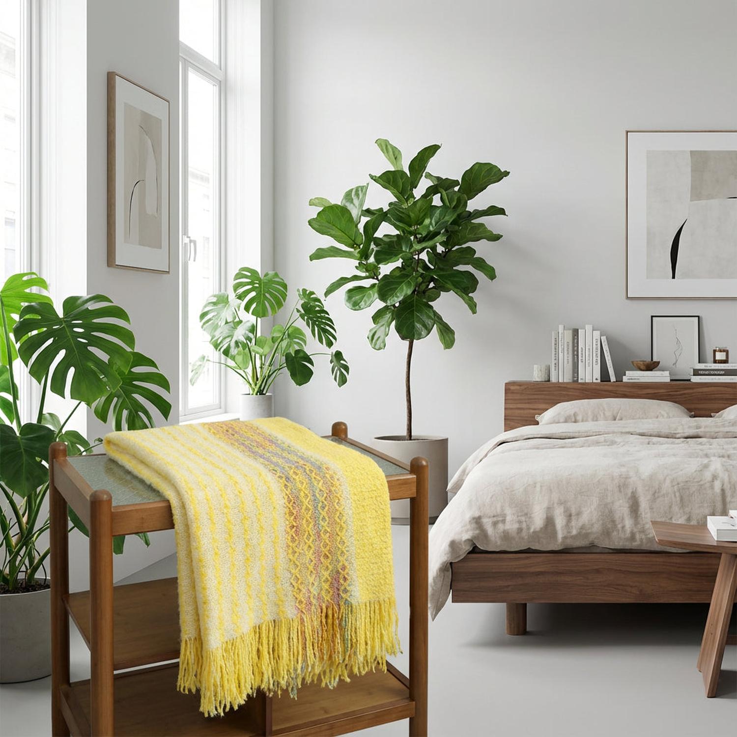 Nordic Charm Throw Blanket