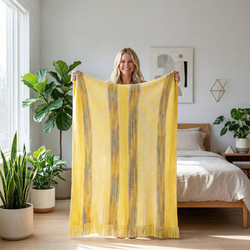 Nordic Charm Throw Blanket