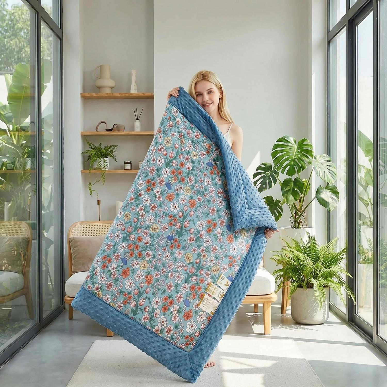 Velvet Winter Quilt for Dormitory Use