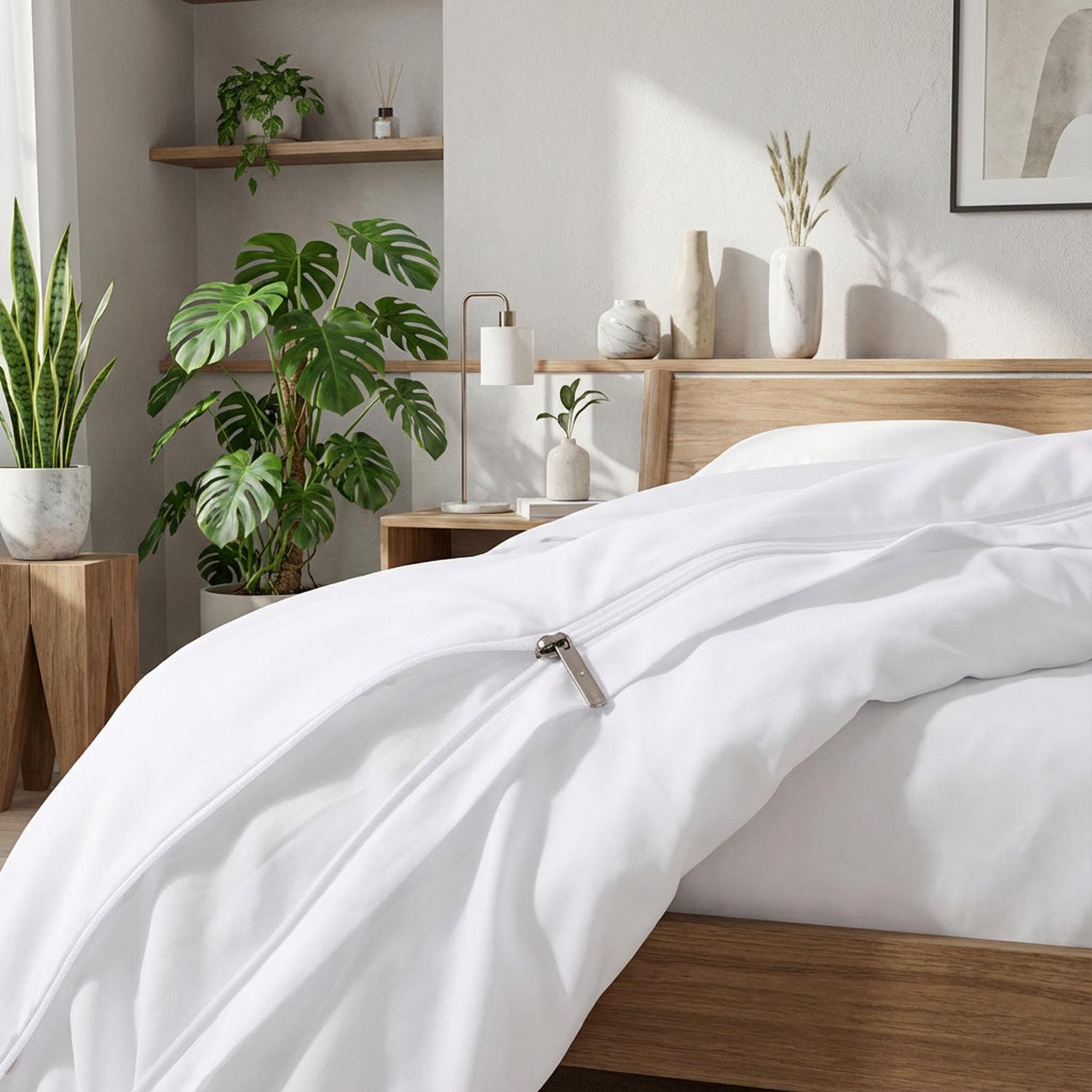 White Throne | Elegant Embroidered Duvet Covers Bedding Set